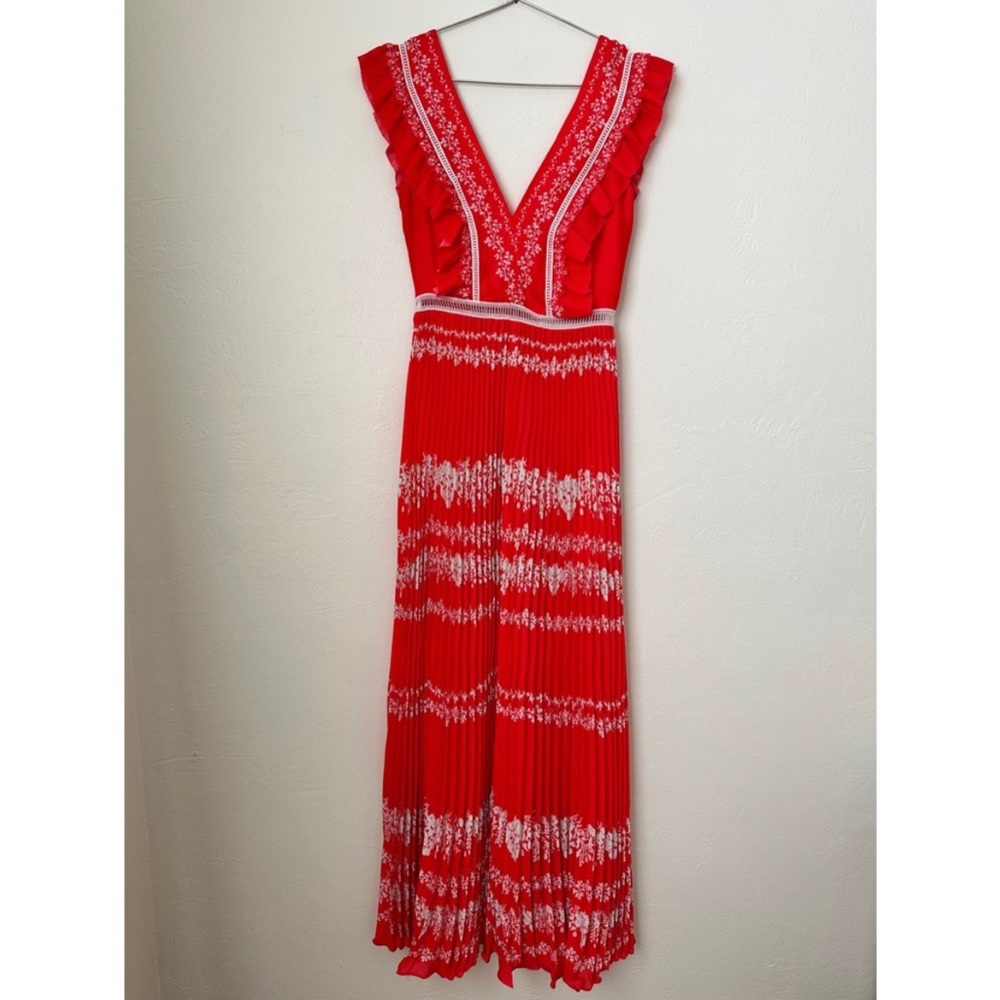 self-portrait flower spell dress